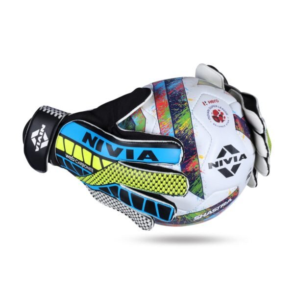 NIVIA F/B WEB GOAL KEEPER GLOVE LARGE - Image 3