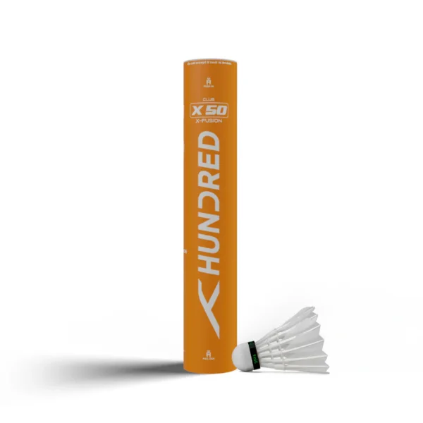 HUNDRED BADMINTON FEATHER SHUTTLE X50 X-FUSION