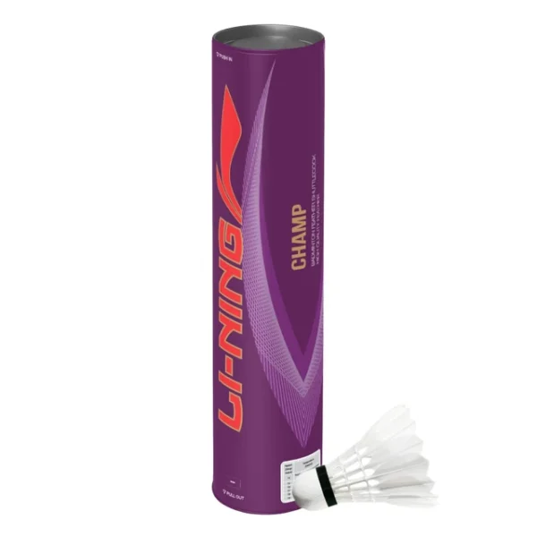 LI-NING BADMINTON FEATHER SHUTTLE CHAMP